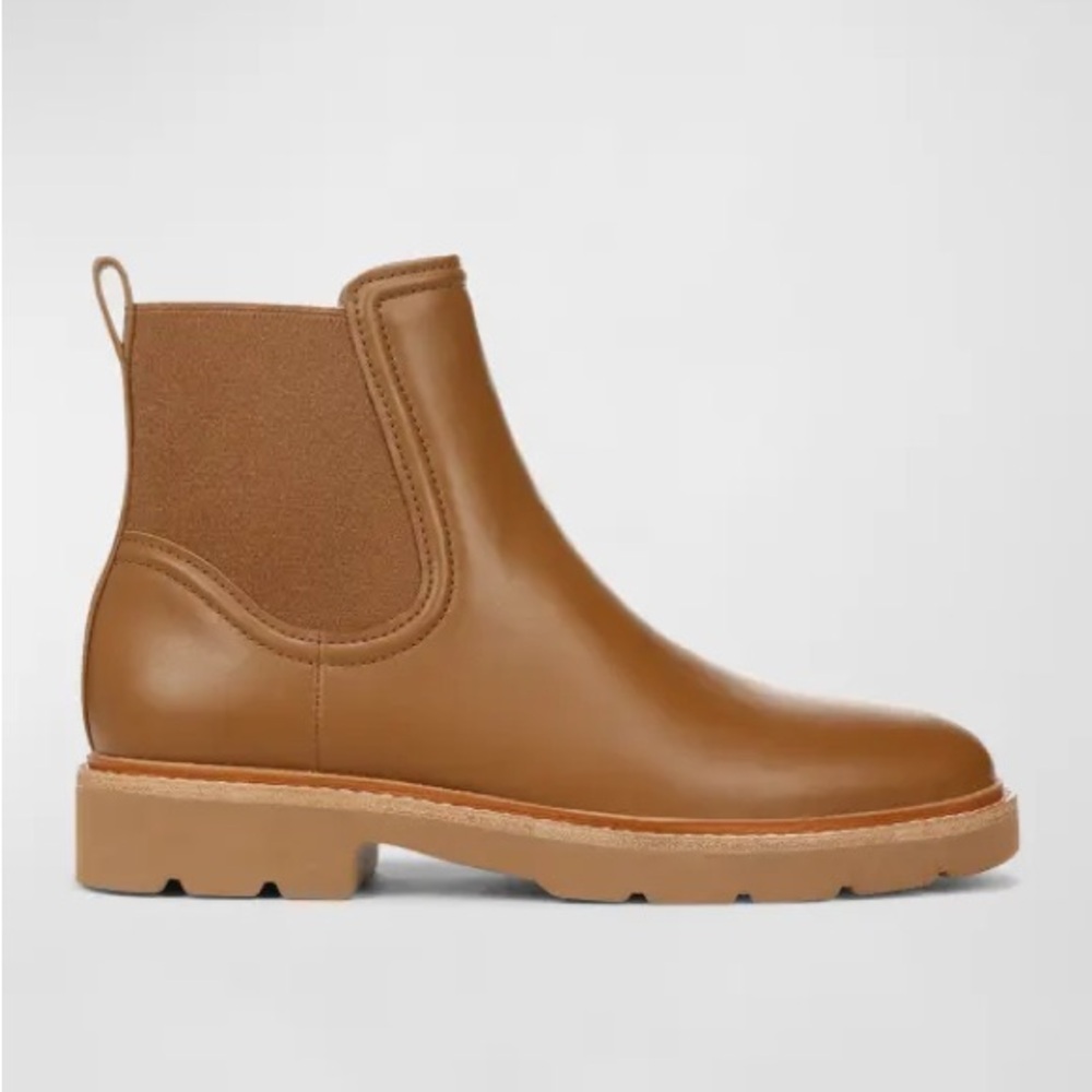 Vince Rue Leather Chelsea Waterproof Ankle Boots